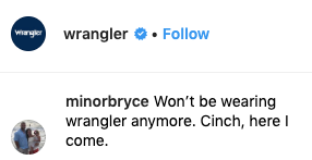 Illustration for article titled Crusty Country Music Fans Want to Boycott Wrangler Jeans For Partnering with Lil Nas X